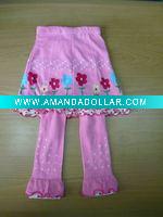 Wholesale children's cotton socks(skirt legging)