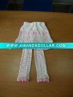 Wholesale children's cotton socks(skirt legging)