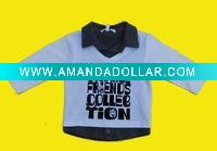 baby shirt (vkabi) with big letter prints on the front