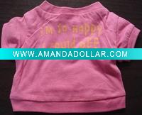 one dollar pet-shirt