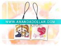 Wholesale "Sweet kiss" Cross stitch Ornament (both sides stitched)