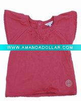 Wholesale baby shirt (hclun-2) red