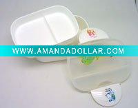 Plastic 2 Layer Food Box