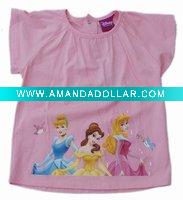 Wholesale baby shirt (hlprf-1) pink princesses