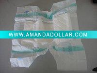 Wholesale green core baby diaper