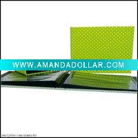 Wholesale 4R 4"X6" 36 fabric cover photo album-baby yellow color