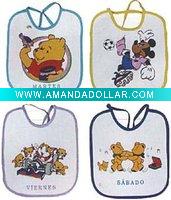 Wholesale Towel baby waterproof bib cover\pinny