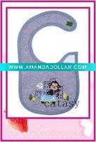 Wholesale TOP quality 100% cotton colorful & cute baby bibs