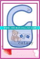 Wholesale TOP quality 100% cotton colorful & cute baby bibs