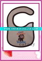 Wholesale TOP quality 100% cotton colorful & cute baby bibs