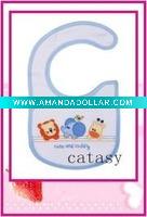 Wholesale TOP quality 100% cotton colorful & cute baby bibs