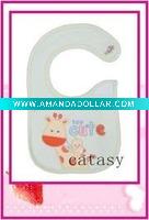 Wholesale TOP quality 100% cotton colorful & cute baby bibs