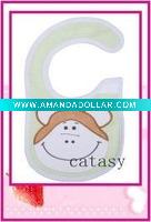 Wholesale TOP quality 100% cotton colorful & cute baby bibs