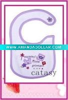 Wholesale TOP quality 100% cotton colorful & cute baby bibs