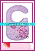 Wholesale TOP quality 100% cotton colorful & cute baby bibs