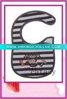 TOP quality 100% cotton colorful & cute baby bibs