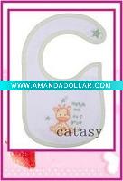 Wholesale TOP quality 100% cotton colorful & cute baby bibs