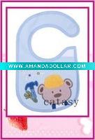 TOP quality 100% cotton colorful & cute baby bibs