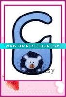 Wholesale TOP quality 100% cotton colorful & cute baby bibs