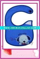 Wholesale TOP quality 100% cotton colorful & cute baby bibs