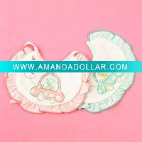 cotton baby bib