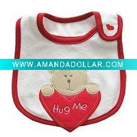 terry baby bib