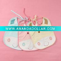 cotton terry bib