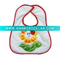 Wholesale Baby embroidery bib