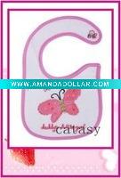 TOP quality 100% cotton colorful & cute baby bibs