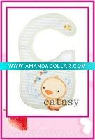 Wholesale TOP quality 100% cotton colorful & cute baby bibs
