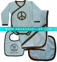 organic cotton baby bibs