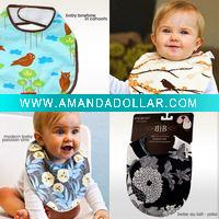 organic cotton baby bibs