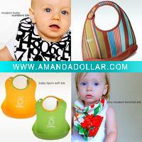 100% cotton interlock fabric baby bibs