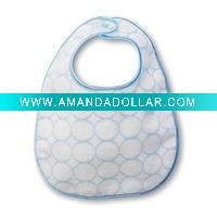 100% cotton baby bibs
