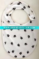 100% cotton baby bibs