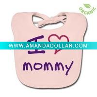 100% cotton baby bibs