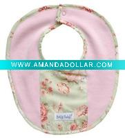 100% cotton interlock fabric baby bibs