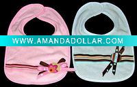 cotton baby bib