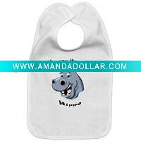 printing cotton bib