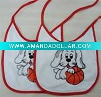 color baby bib cover
