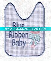 embroidery bib