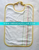 Wholesale baby wear,terry tower baby bibs