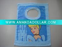Velour Baby bib