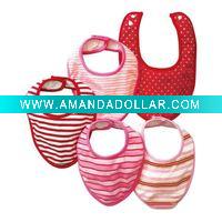 Wholesale cotton baby bibs,baby wear,baby garment