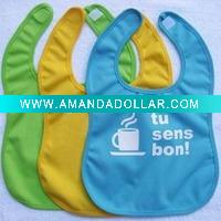 Wholesale lovely cotton baby bibs, baby garment