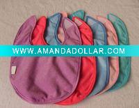 Wholesale terry bib solid