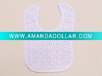 2011 Embroidery towel cloth infant baby bibs