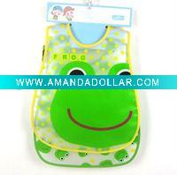 2011 cartoon eva plastic baby bibs