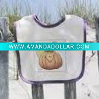 Wholesale 100% organic cotton baby bib