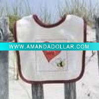 Wholesale 100% organic cotton baby bib